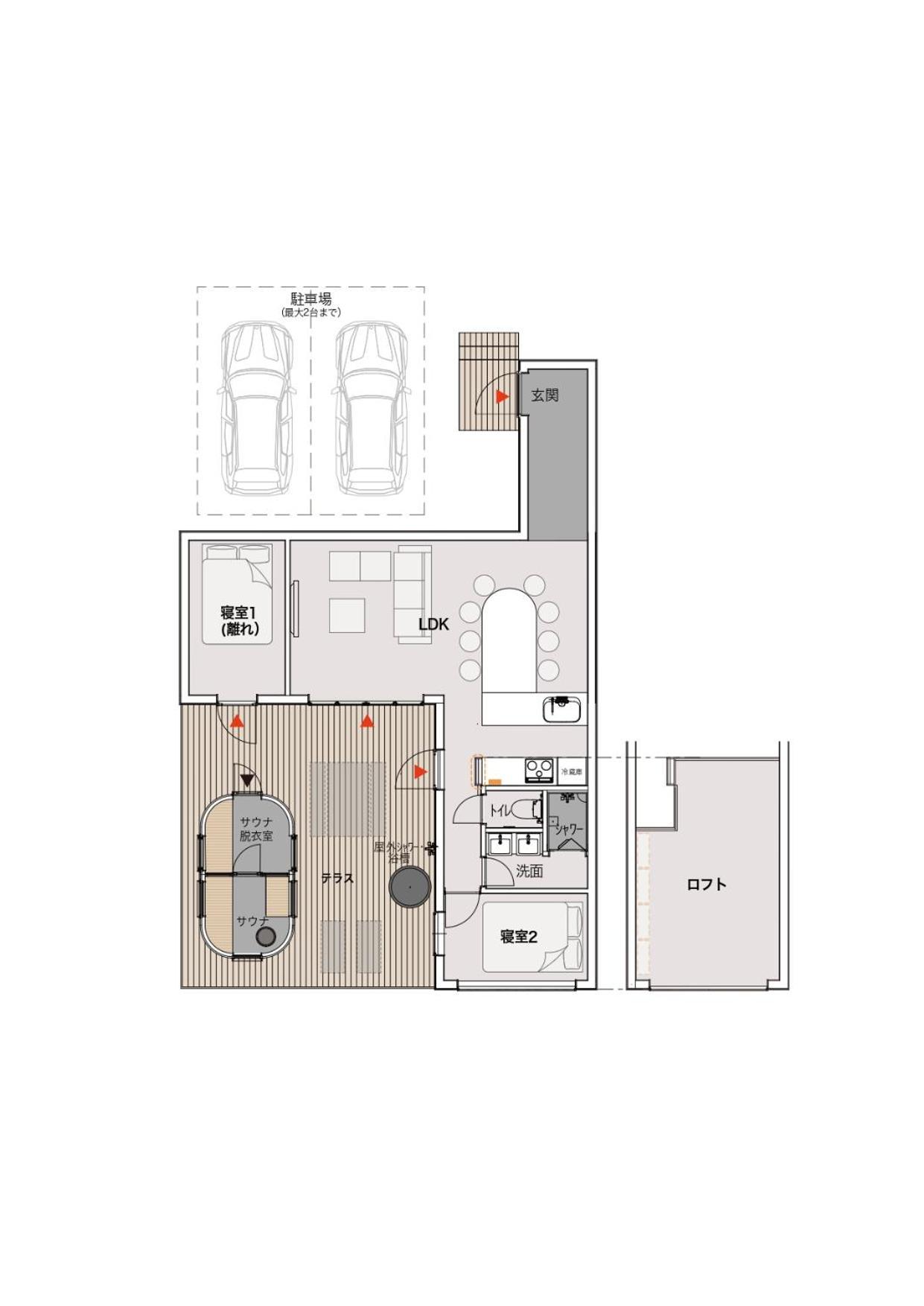 The Second Chousei Village 平屋ペット可 Villa *